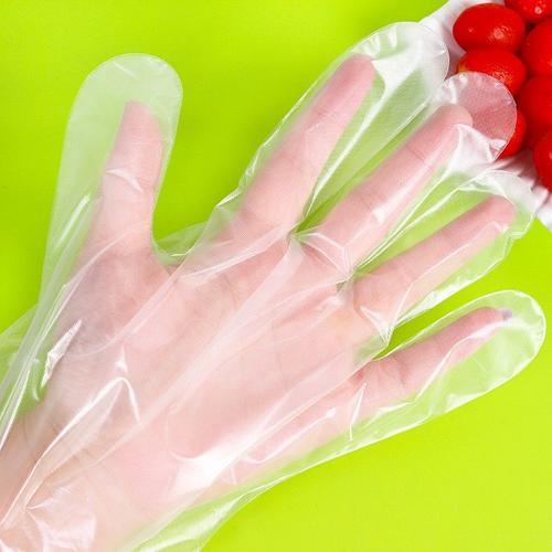 抽取式接触用加厚一次性手套塑料薄膜清洁卫生餐饮美容院多用手套-图2